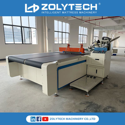 Van de de Bandrand van zangersewing head mattress van de de Machineleverancier de Ruggegraatoem