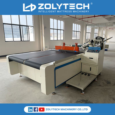 Van de de Matrasband van de kettingssteek de Randmachine 3KW 24 urenonlineondersteuning