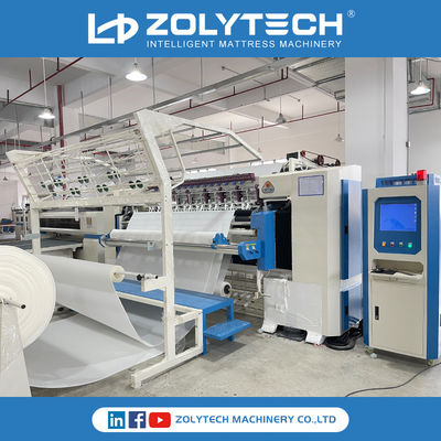 80mm Max Computer Mattress Quilting Machinery ISO Kostbare Volledige Servomachine