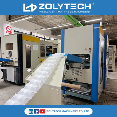 De cilindrische de Zaklente die van de Vatvorm de Lente rollen die van de Machine38kw Rol Machine maken
