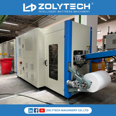 De de Zaklente die van ZOLYTECH zlt-PSD180 Machine180pcs/Min Computerized Pocket Spring Production Lijn voor Netto Matras rollen
