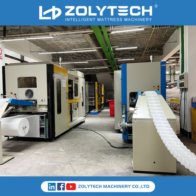 De geautomatiseerde Lente die van de de Productielijnzak van de Zaklente Machine 380V 220V zlt-PSD180 180pcs/Min rollen