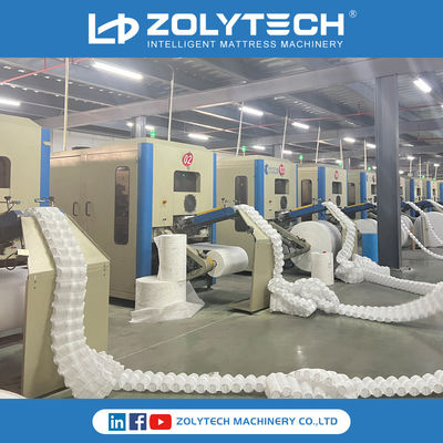 Professionele fabricage Automatische zakmatras Mechanische veeroprolmachine