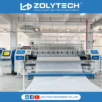ZOLYTECH geautomatiseerde de Naald van Slotstich Multi het Watteren Machine voor Dekbed
