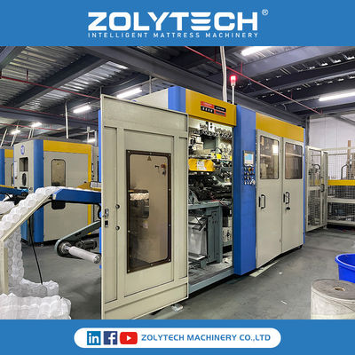Volledig geautomatiseerde springbed buigmachine China fabrikant LIANROU - ZOLYTECH