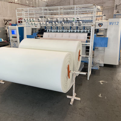 WV12 hoge snelheid geautomatiseerde de multi-naald van de kettingssteek het watteren machine voor matras 25.4mm naaldafstand