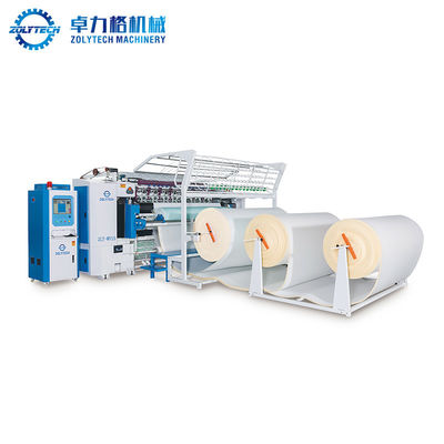 WV15 11KW automatiseerde Multinaald het Watteren Machine voor Matras 25.4mm Naaldafstand
