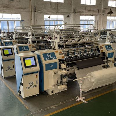 ZOLYTECH ZLT-YS96 Matrasdekkingsmachine High Speed Computerized Lock Stitch 500-1100rpm Voor dekens en dekbedden