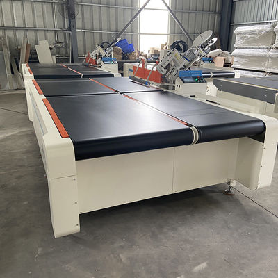 Van de de matrasband van ZOLYTECH zlt-TE4A de randmachine 15-20pcs/h het automatische het wegknippen het scherpen naaien voor matrassenoem