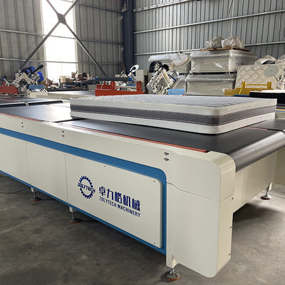 De machines zlt-TE4A van ZOLYTECH 15-20pcs/h het scherpen het naaien het geautomatiseerde de machine van de bandrand automatische wegknippen voor beginners