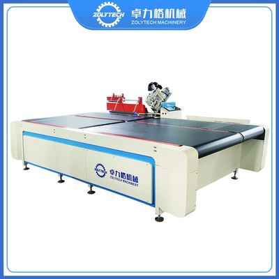 Het scherpen zlt-TE4A van ZOLYTECH 15-20pcs/h het naaien de randmachine van de matrasband het automatische wegknippen voor beginners