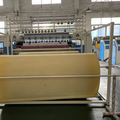 Hoge snelheidsketen Steek Geautomatiseerde het Watteren Machine 25.4mm Naaldafstand voor Matras