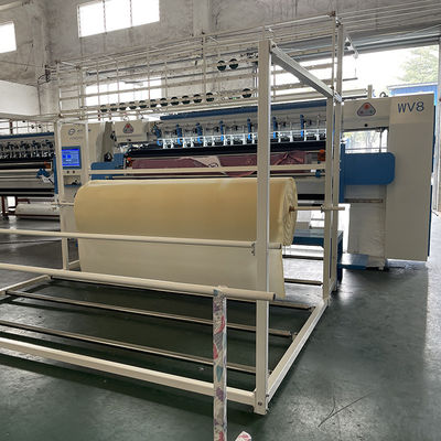 Computerized Quilting System Automatic Mattress Quilting Machine 80mm Dikte Mattress Borders Machine 8KW